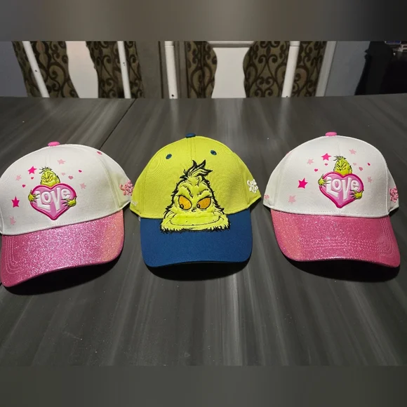 You Pick 1-Disney Grinch Hat One Size Dr. Suess All NWT New - Picture 1 of 5
